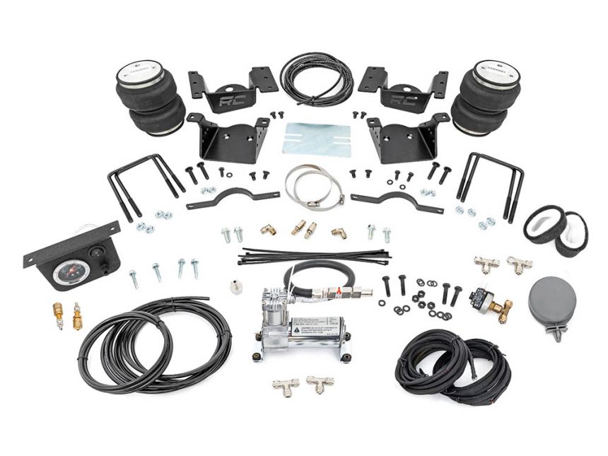 Rough Country 10007 2011-2019 GMC 2500HD/3500HD 2wd/4wd Air Spring Kit ...