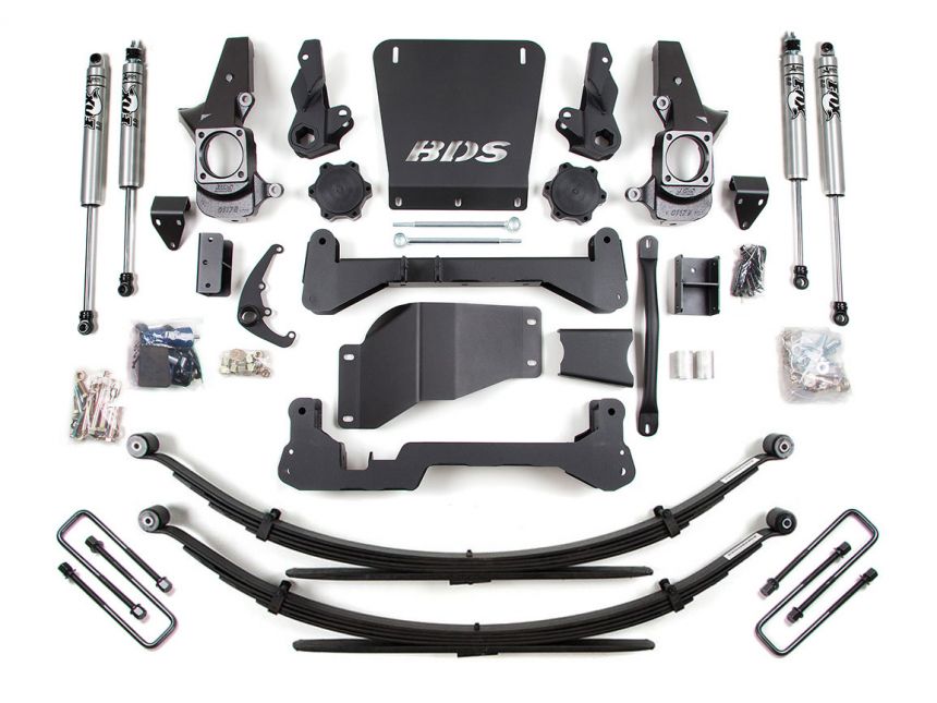 BDS Suspension 189H 7" 2001-2006 Chevy Silverado 1500HD 4WD High