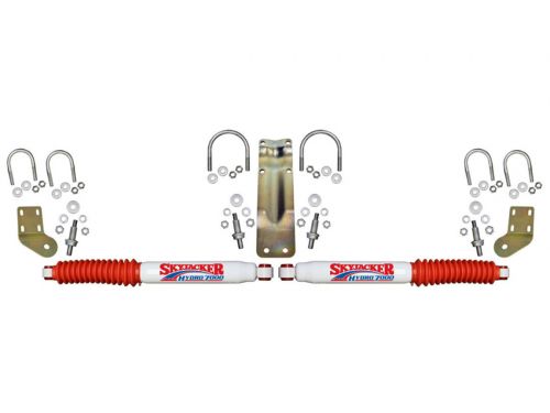 F250/F350 2005-2024 Ford 4wd - 7000 Series Dual Steering Stabilizer Kit by Skyjacker
