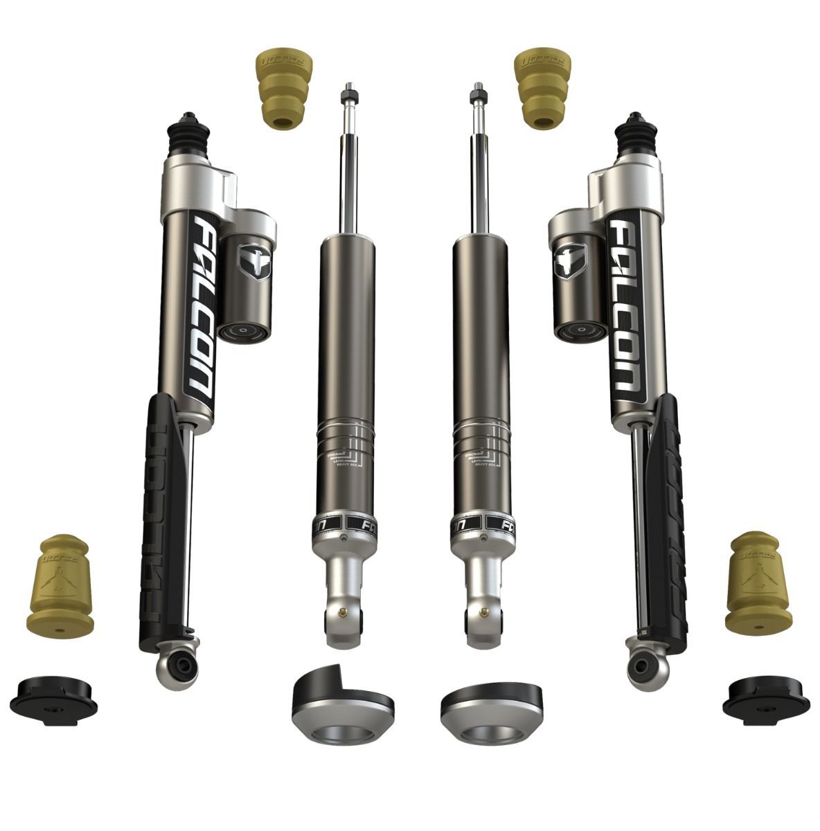 Tacoma 2005-2023 Toyota - Falcon Sport Leveling Shock Kit (0" to 2.25" Front Lift)