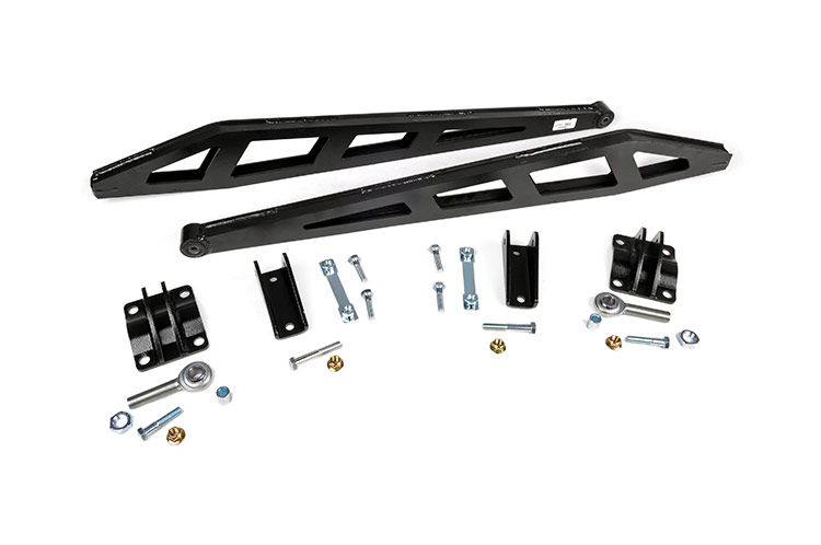 Sierra 1500 2007-2018 GMC 4WD w/ 0-7.5" Lift - Rear Traction Bar kit by Rough Country