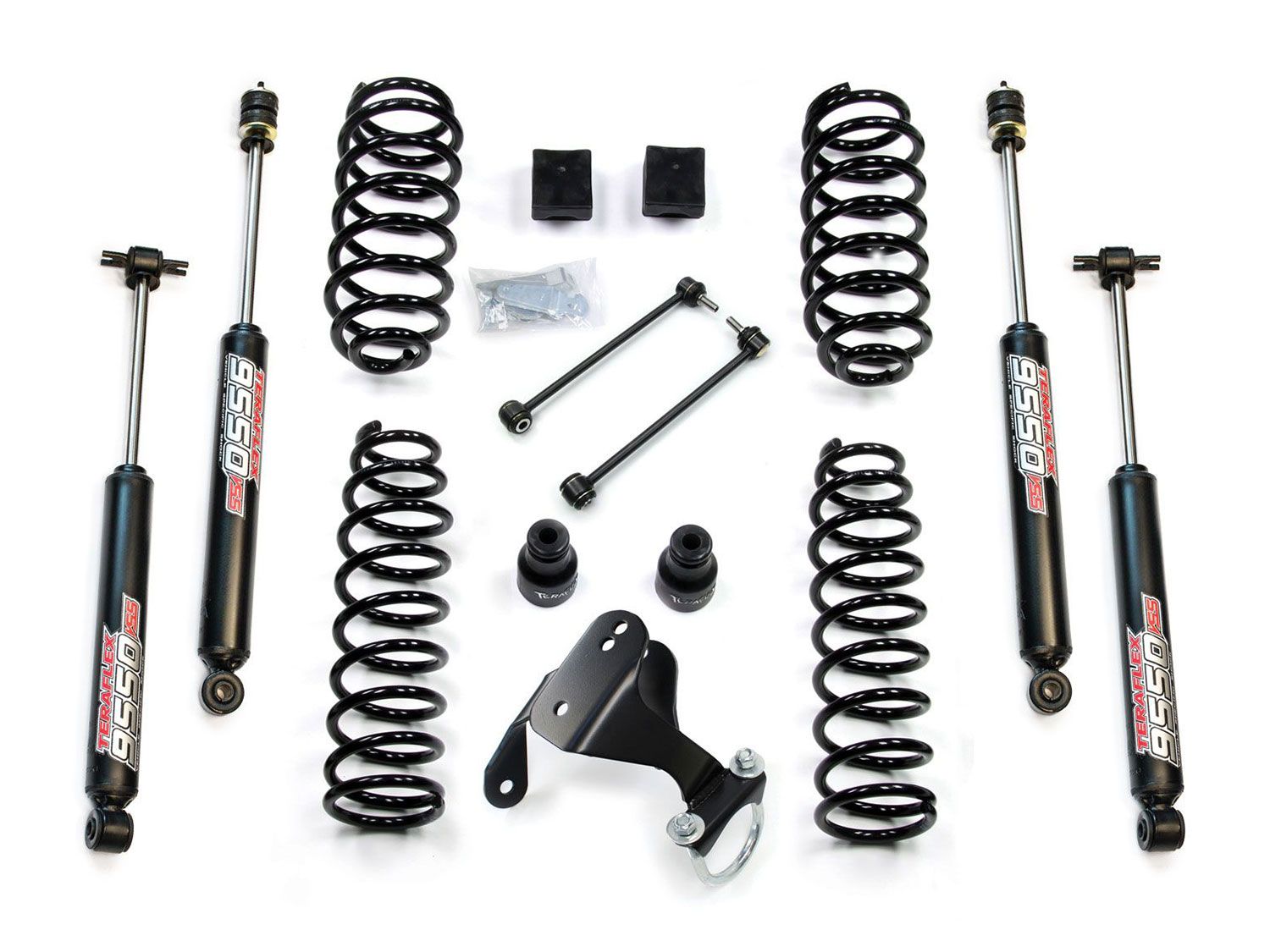 2.5" 2007-2018 Jeep Wrangler JK 4WD (2 door) Coil Spring Lift Kit by Teraflex