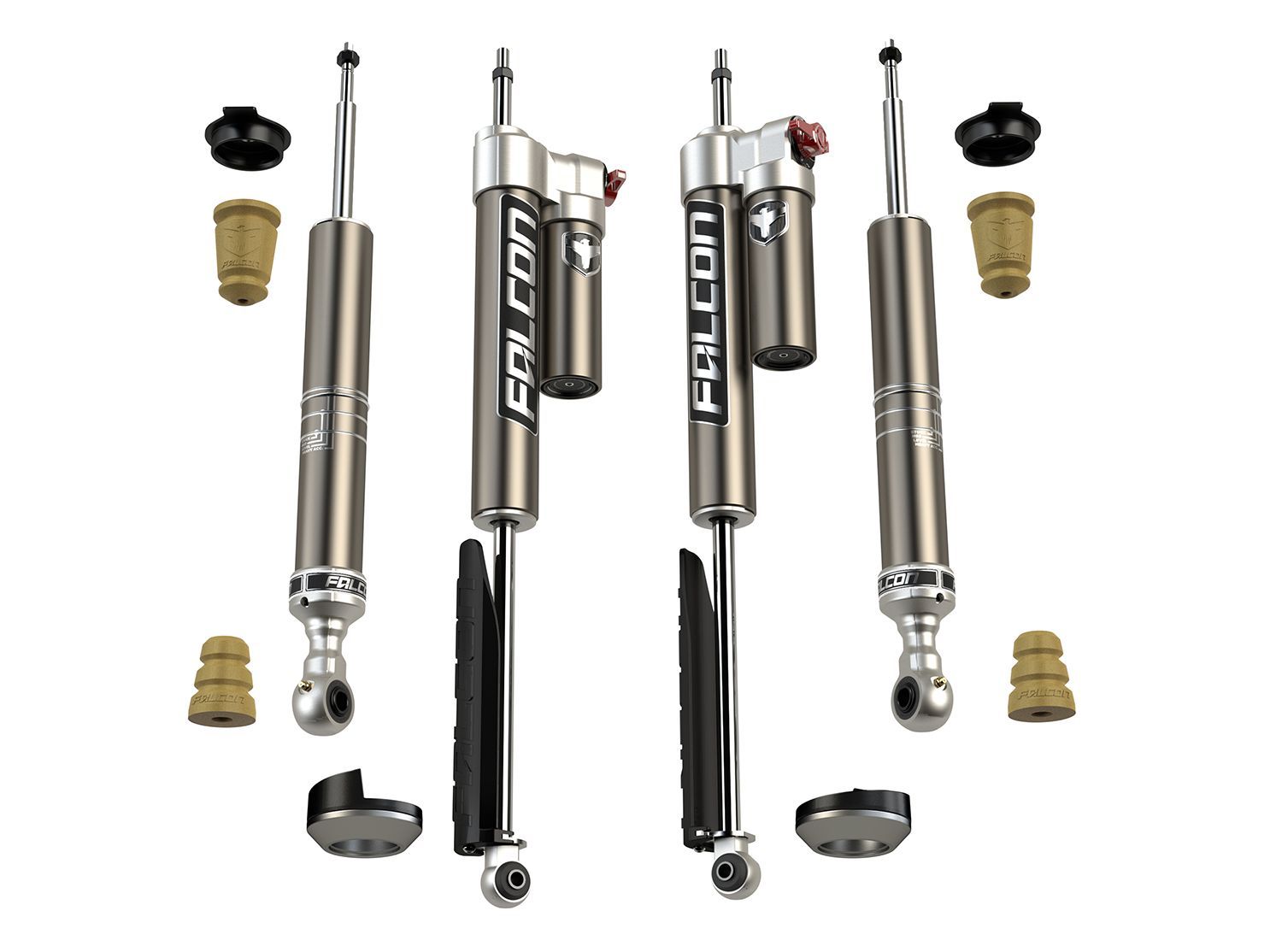 Tundra 2007-2021 Toyota - Falcon Sport Tow / Haul Leveling Shock Kit (0" to 2.25" Front Lift)