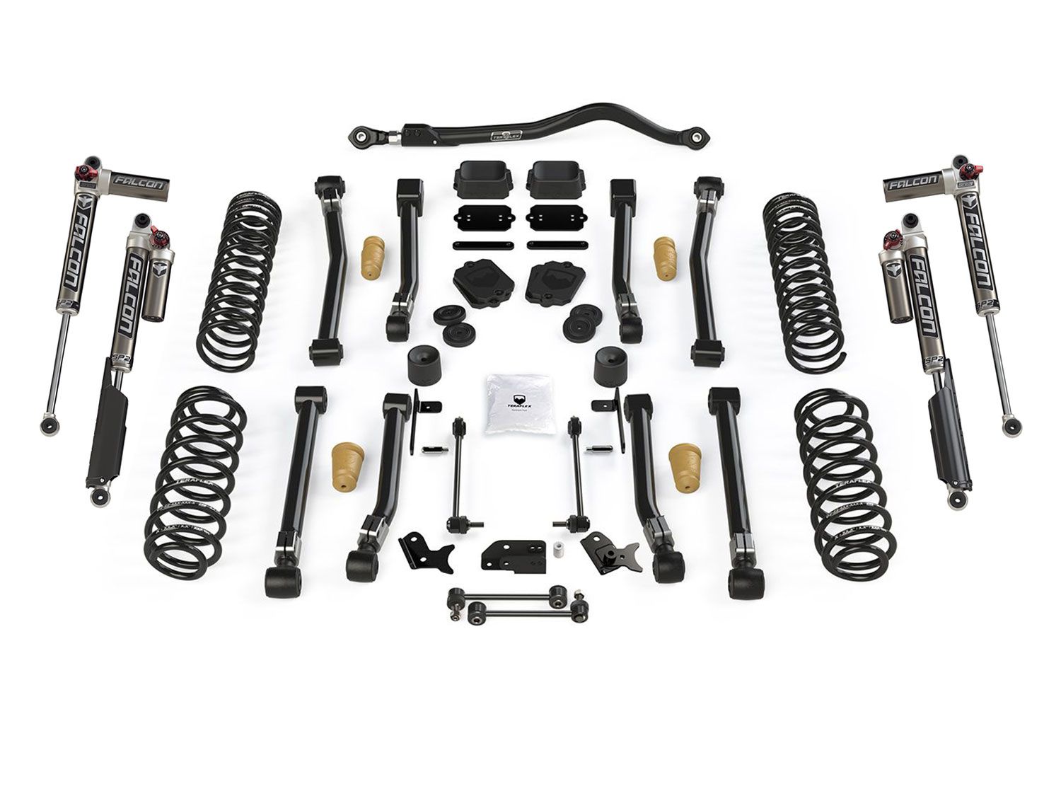 2.5" 2018-2023 Jeep Wrangler JL 4WD (4 door) Alpine CT2 Short Arm Suspension Lift Kit by Teraflex