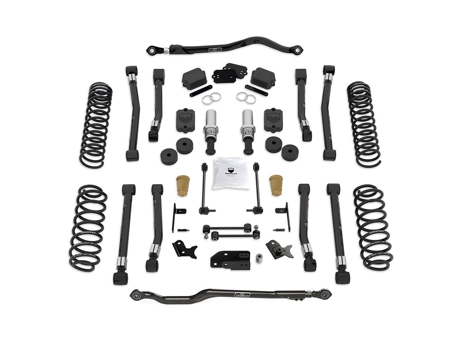 3.5" 2018-2023 Jeep Wrangler JL 4WD (2 door) Alpine RT3 Short Arm Suspension Lift Kit by Teraflex