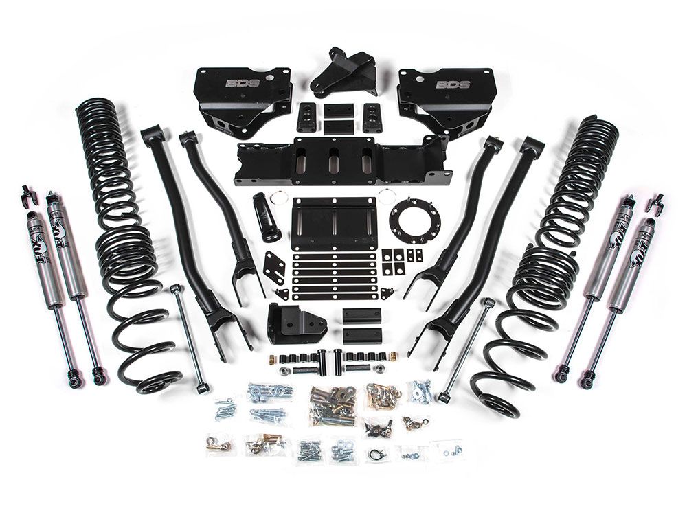 6" 2019-2024 Dodge Ram 2500 (w/Diesel Engine) 4WD 4-Link Lift Kit by BDS Suspension