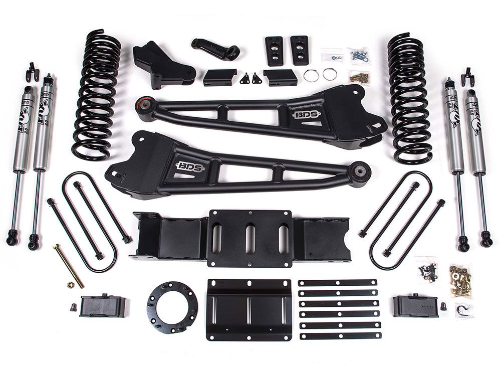 4" 2019-2024 Dodge Ram 3500 4WD (w/gas engine) Lift Kit by BDS Suspension