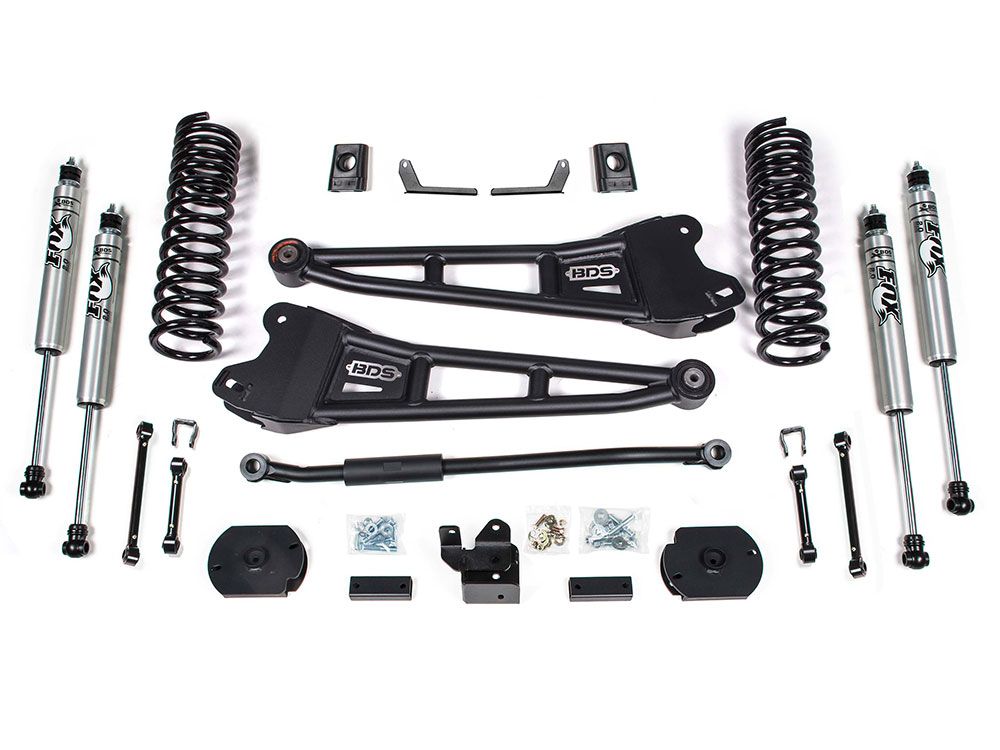 3" 2019-2024 Dodge Ram 2500 (w/Diesel Engine & Factory Rear Air-Ride) 4WD Radius Arm Lift Kit by BDS Suspension