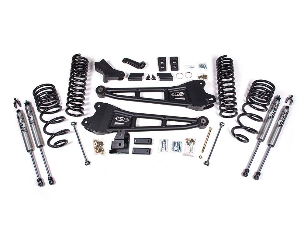 4" 2014-2018 Dodge Ram 2500 4WD Radius Arm Lift Kit by BDS Suspension