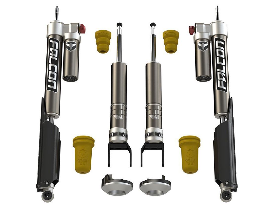 Ram 1500 Rebel 2019-2024 Dodge - Falcon Sport Tow/Haul Leveling Shock Kit (0 to 1.25" Front Lift)