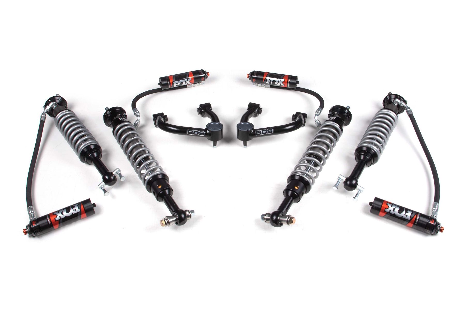 3-4" 2021-2024 Ford Bronco (4-Door) 4WD Fox Coilover Lift Kit by BDS Suspension