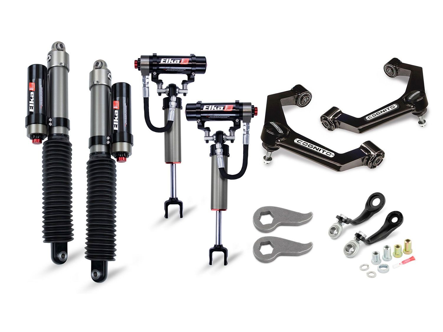 3" 2020-2024 GMC Sierra 2500HD/3500HD Elite Leveling Kit (w/Elka 2.5 Resi Shocks) by Cognito