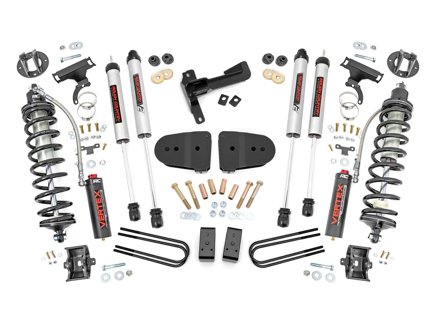 3" 2023-2024 Ford F250 Super Duty 4wd Coil-Over Conversion Lift Kit by Rough Country