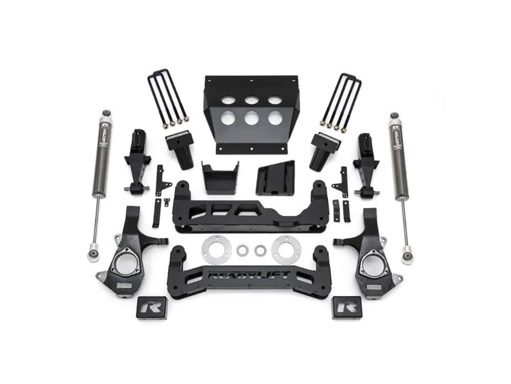 7" 2014-2016 Chevy Silverado 1500 4wd (w/factory aluminum control arms) Lift Kit (w/Falcon Shocks) by ReadyLift