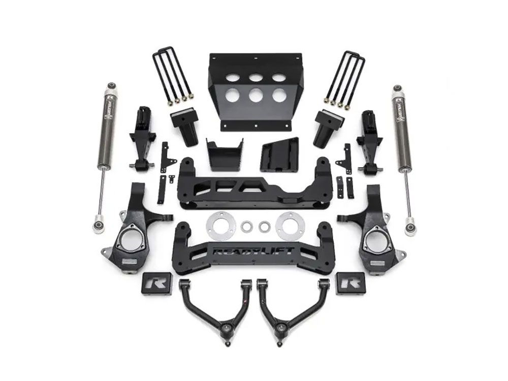 7" 2014-2018 GMC Sierra 1500 4wd (w/factory stamped steel control arms) Lift Kit (w/Falcon shocks) by ReadyLift