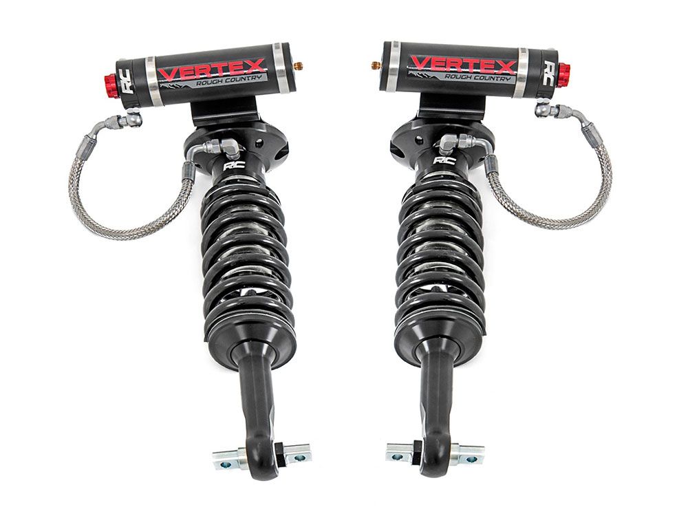 2007-2018 Chevy Silverado 1500 2wd/4wd Adjustable Vertex Coilovers (2" front lift) by Rough Country