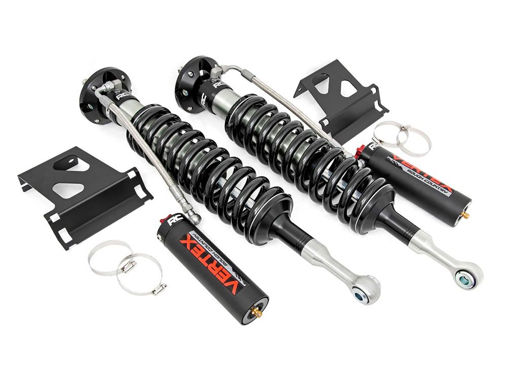 2007-2021 Toyota Tundra 4wd Adjustable Vertex Coilovers (fits with 6" lift) by Rough Country