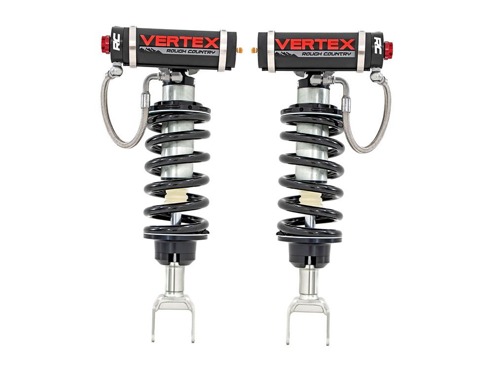 2012-2018 Dodge Ram 1500 4wd Adjustable Vertex Coilovers (2" lift) by Rough Country