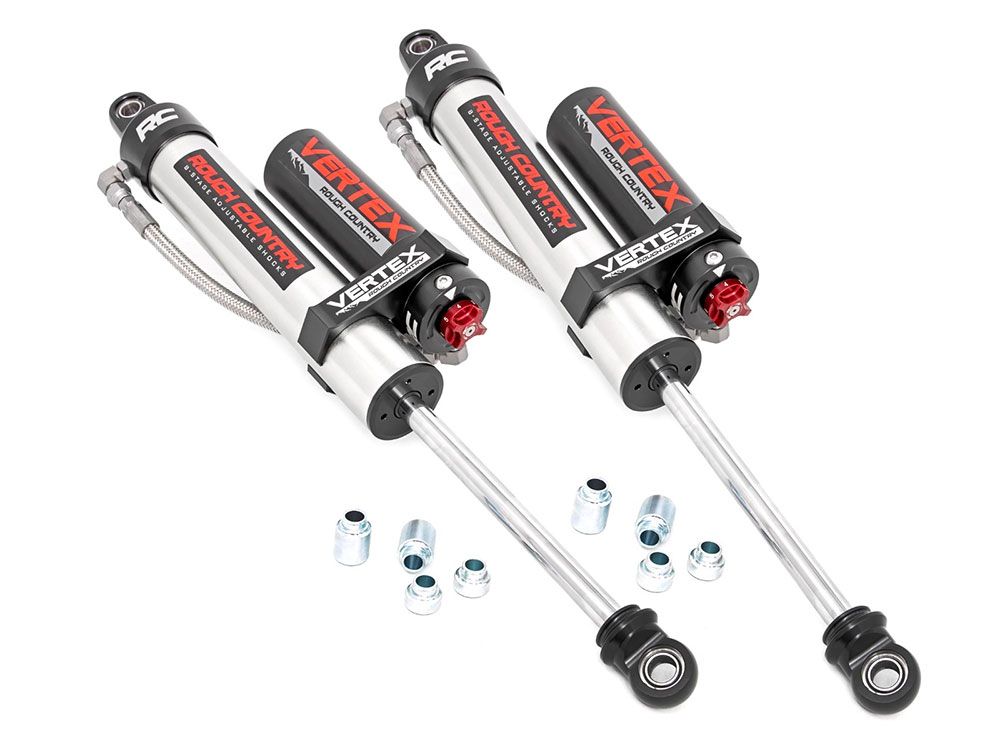 Gladiator JT 2020-2024 Jeep 4wd Rough Country Adjustable Vertex Series Front Shocks (fits w/ 6" Front Lift)