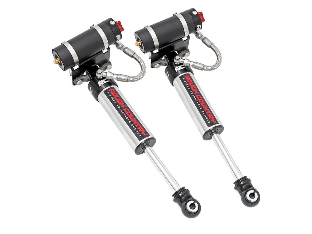 Sierra 2500HD 2011-2019 GMC 2wd/4wd Rough Country Adjustable Vertex Series Front Shocks (fits w/ 5-7.5" Front Lift)
