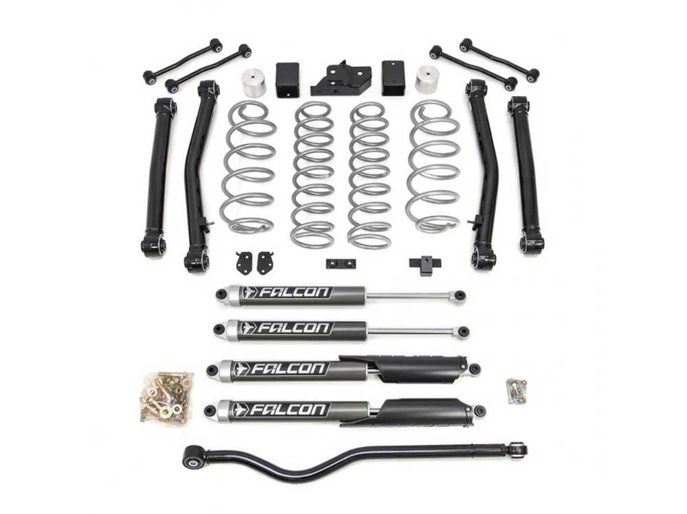 3.5" 2018-2023 Jeep Wrangler JL 4WD Terrain Flex 4-Arm Lift Kit (w/Falcon 2.1 Monotube Shocks) by ReadyLift