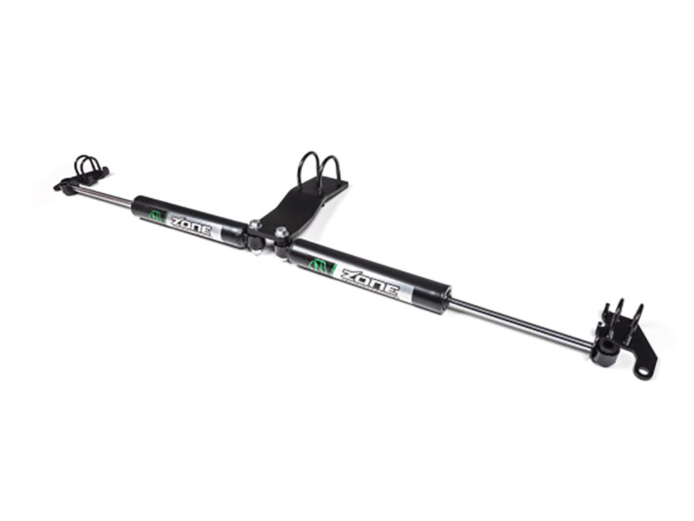 Gladiator JT 2020-2023 Jeep 4WD (w/2" of lift) - Dual Steering Stabilizer by Zone Off-Road