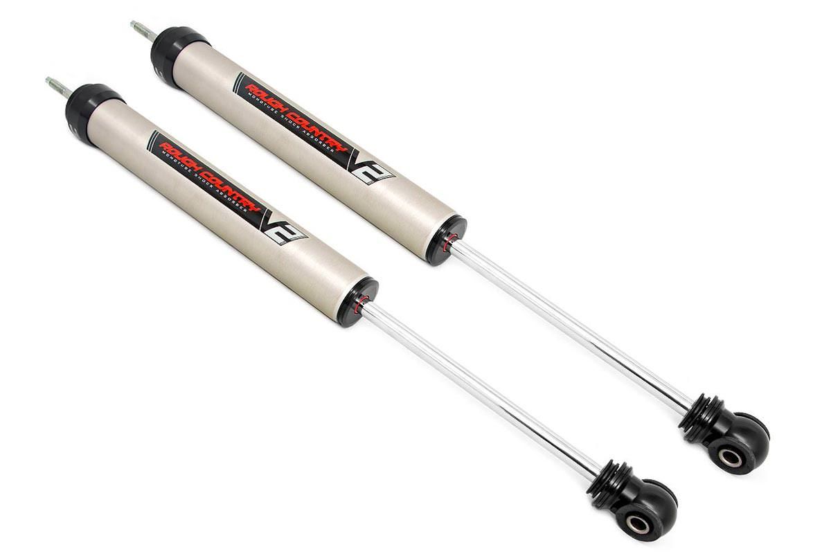 F250 1980-1986 Ford 4wd Rough Country V2 Monotube Series Front Shocks (fits w/5.5-8" Front Lift)