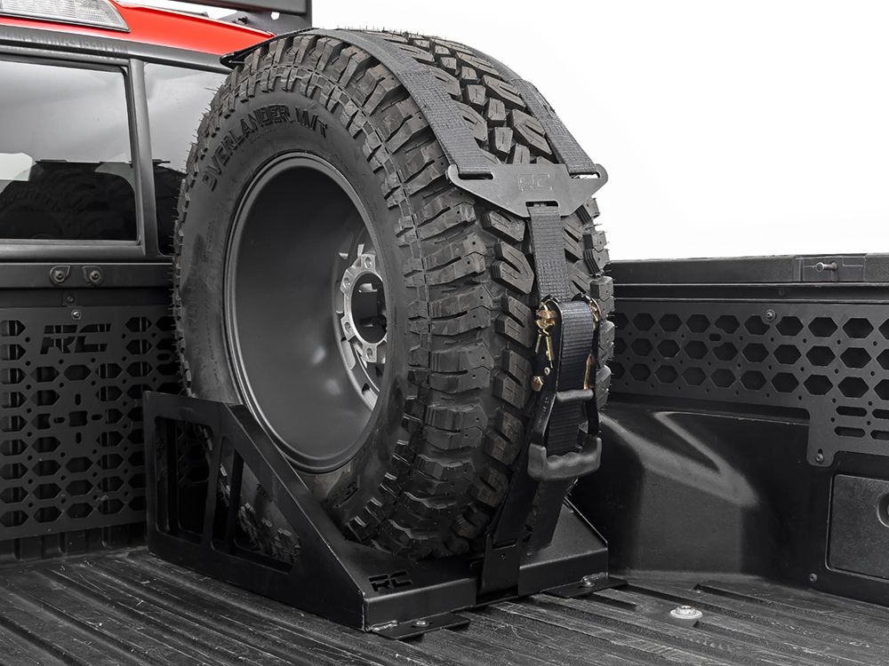 Universal Bed Mount Spare Tire Carrier by Rough Country