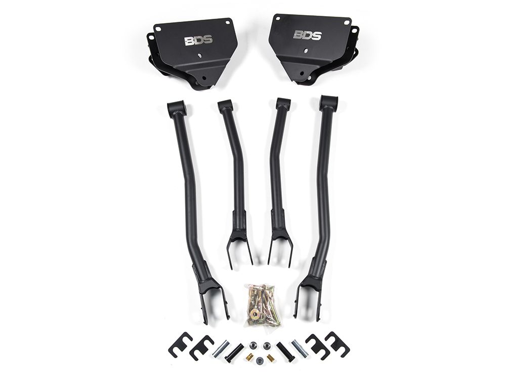 Dodge Ram 3500 4WD 2013-2018 Front 4-Link Long Arm Upgrade Kit (for 4-8" lifts) by BDS Suspension