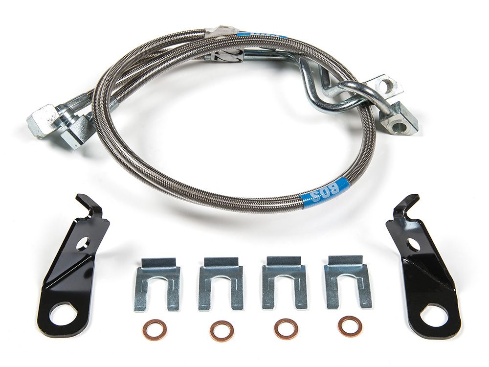 F250/F350 2011-2016 Ford 4wd (w/ 4-8" Lift) - Front Brake Lines by BDS Suspension