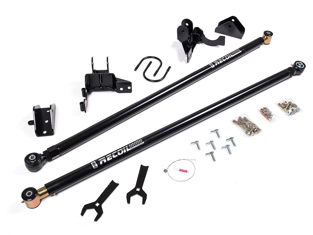 Sierra 2500HD / 3500 2001-2010 GMC 4wd & 2wd - Rear Recoil Traction Bar System by BDS Suspension