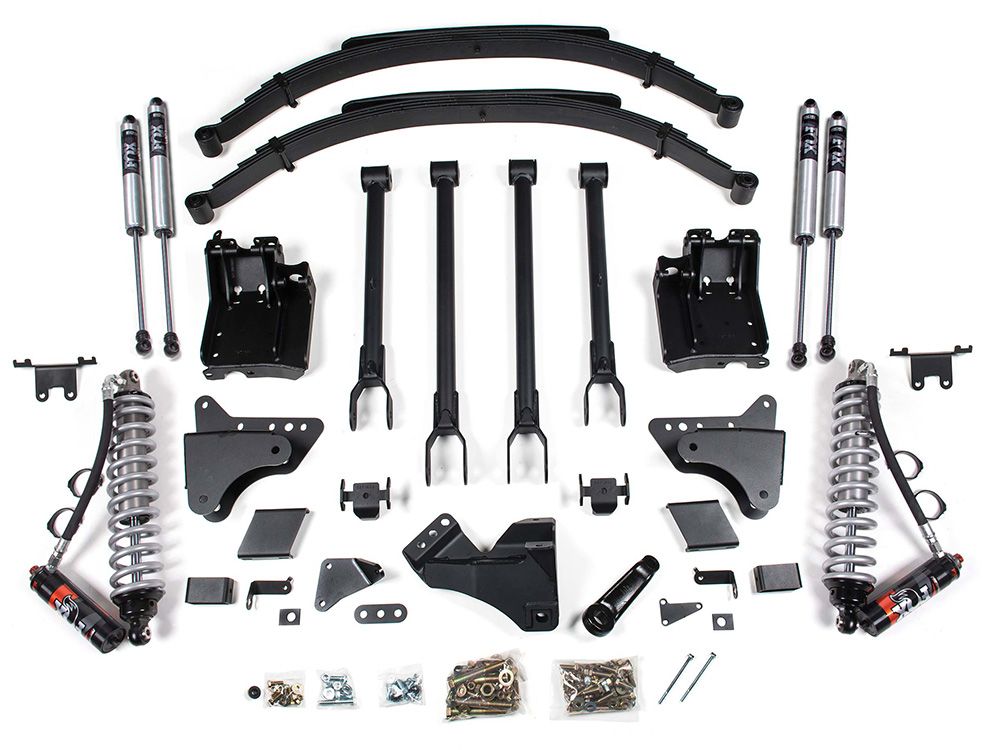 8" 2011-2016 Ford F250/F350 4WD (w/diesel engine) Fox Performance Elite CoilOver 4-Link Lift Kit by BDS Suspension