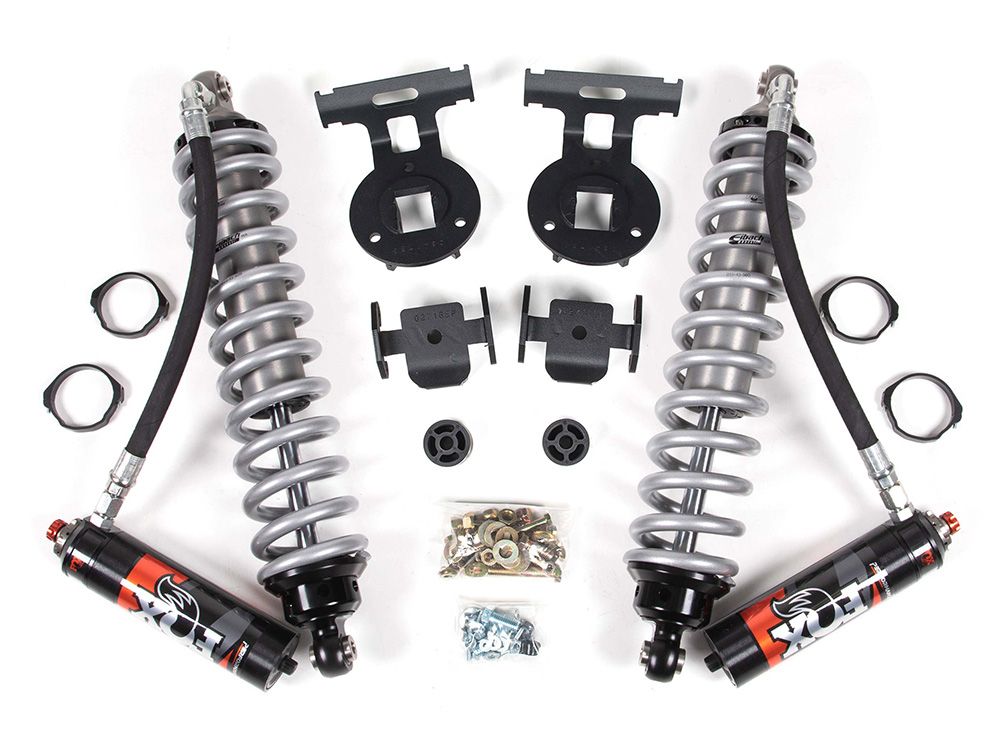 F250/F350 2017-2024 Ford 4wd (w/diesel engine) - Fox 2.5 Performance Elite Coil-Over Conversion Kit (4" Front Lift) by BDS
