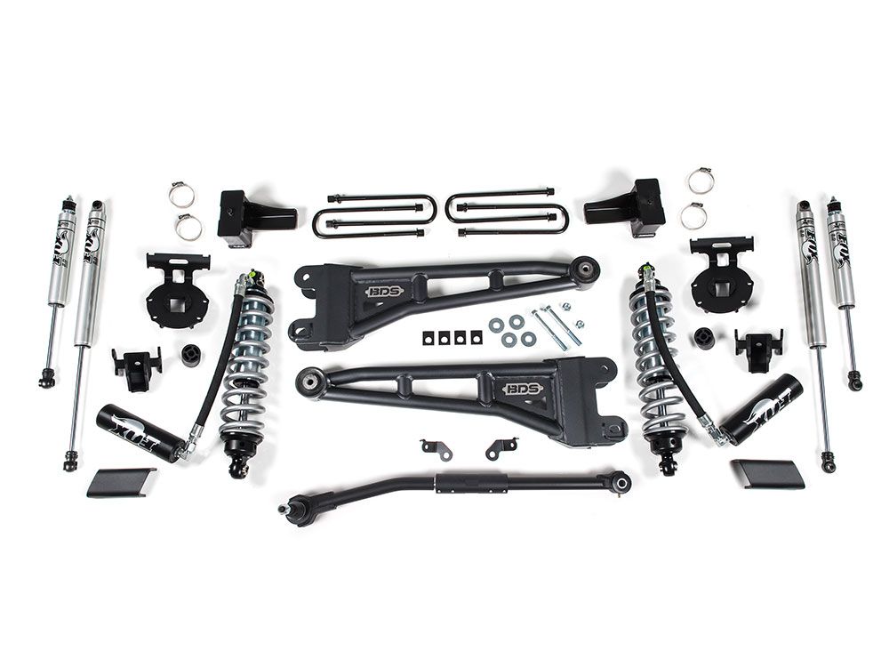 3" 2020-2022 Ford F250/F350 4WD (w/diesel engine) Fox Performance Elite CoilOver Radius Arm Lift Kit by BDS Suspension