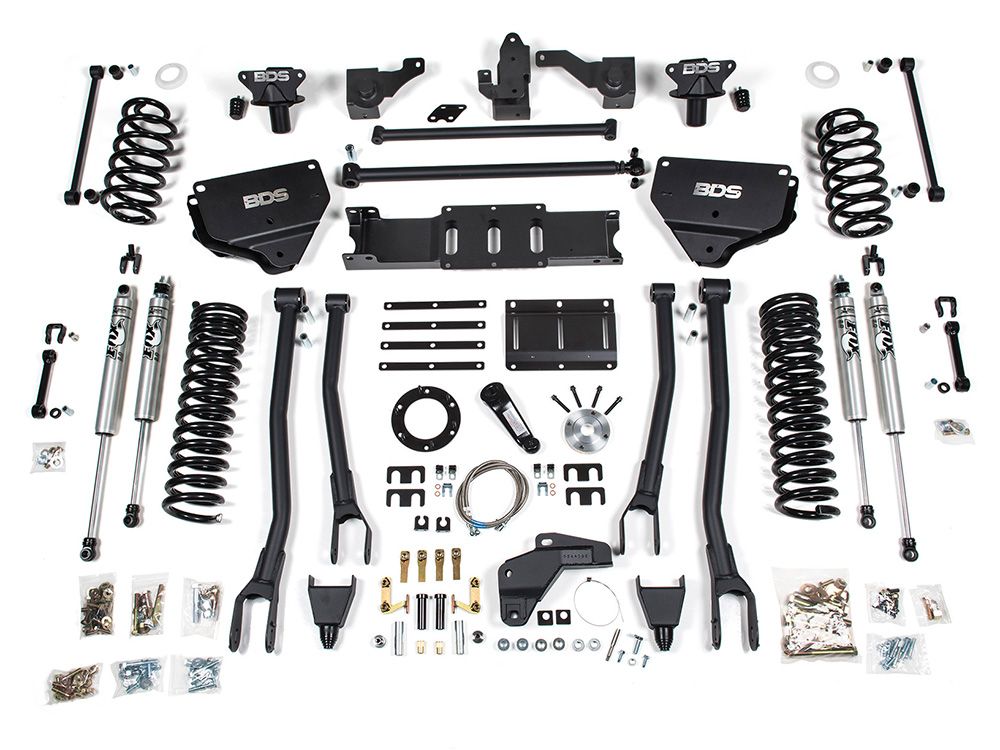 8" 2014-2018 Dodge Ram 2500 4WD (w/diesel engine) 4-Link Lift Kit by BDS Suspension