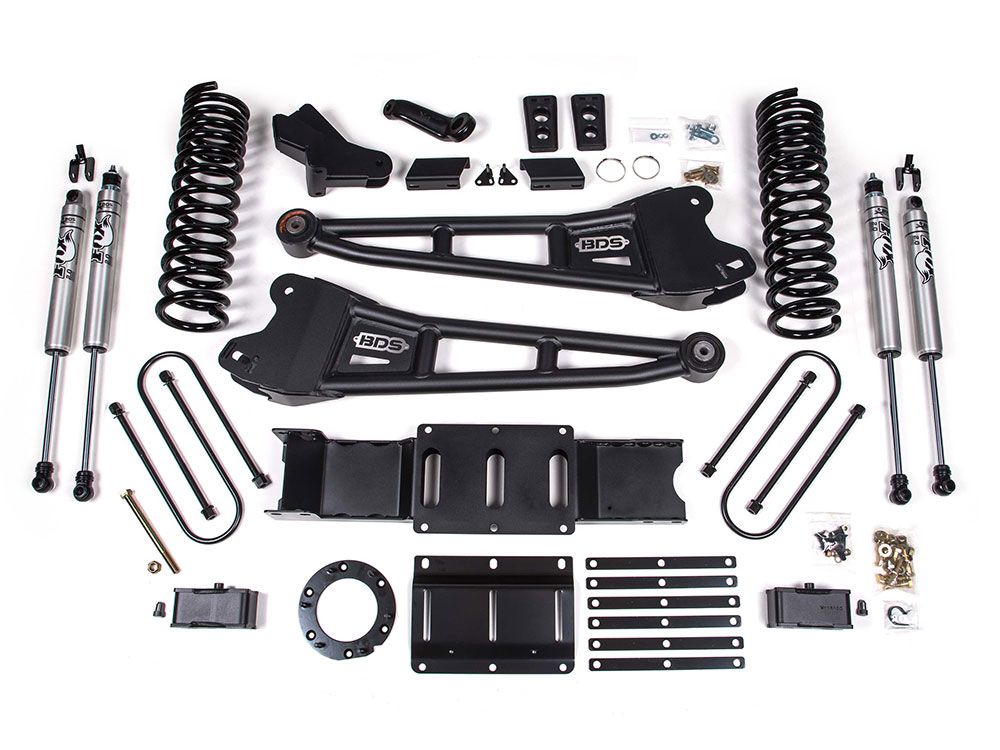 4" 2019-2024 Dodge Ram 3500 4WD (w/Diesel Engine) Lift Kit by BDS Suspension