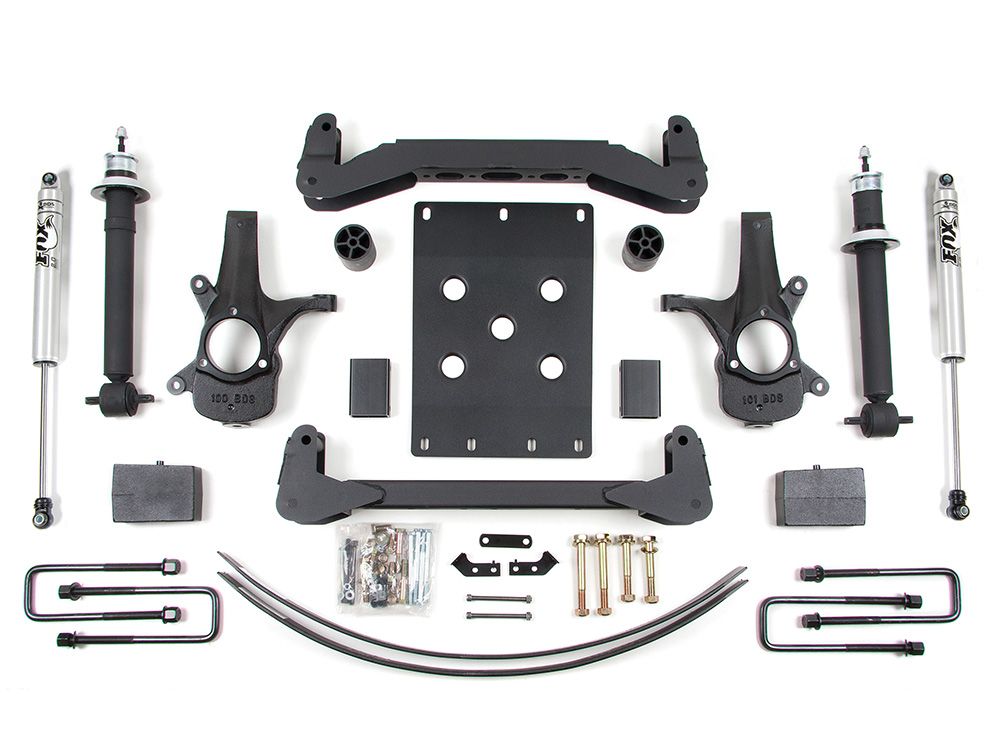 6" 2007-2013 GMC Sierra 1500 2WD High Clearance Lift Kit by BDS Suspension