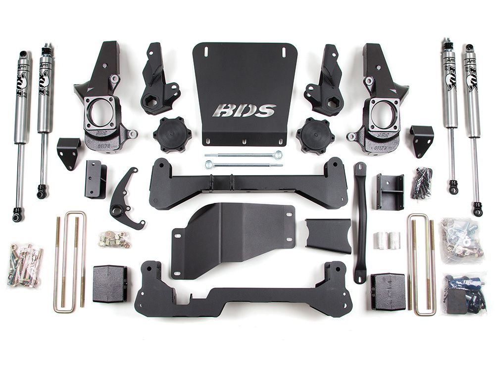 7" 2001-2006 Chevy Silverado 2500 (Non HD) 4WD High Clearance Lift Kit by BDS Suspension
