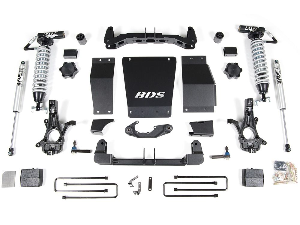 4" 2014-2018 Chevy Silverado 1500 4WD Fox DSC CoilOver Lift Kit by BDS Suspension