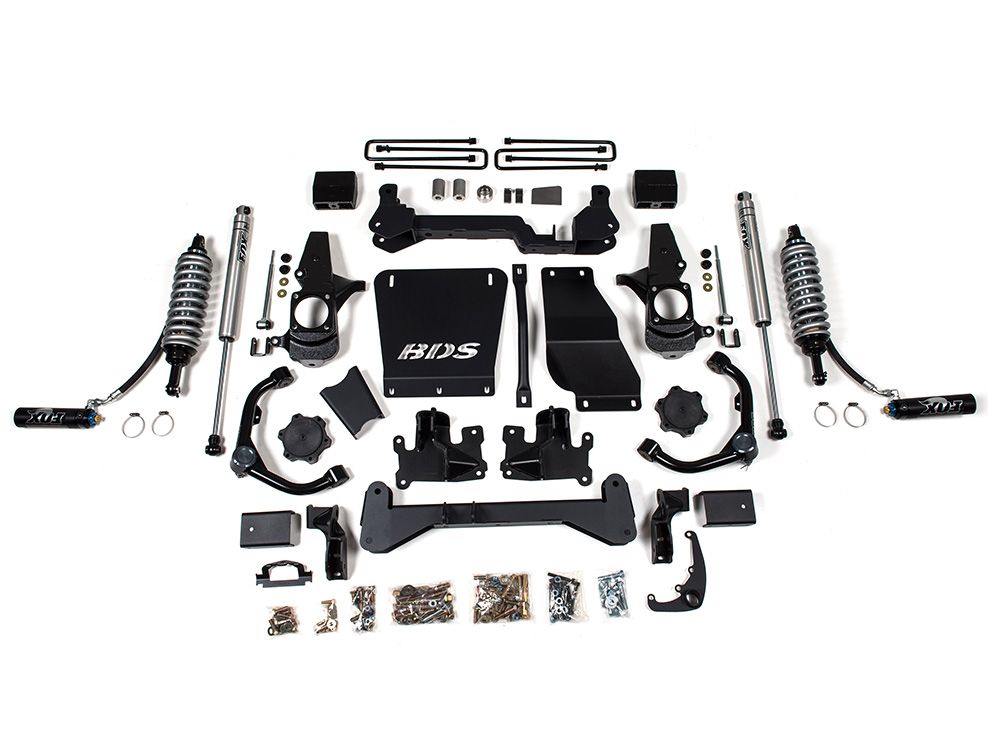 4.5" 2001-2010 Chevy Silverado 2500HD/3500 4WD - Fox Coil-Over Lift Kit by BDS Suspension