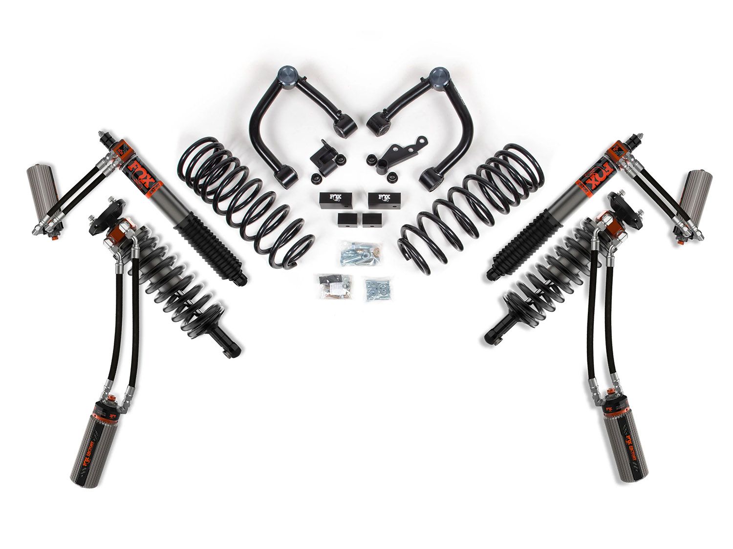 2.25" 2022-2024 Tundra Toyota 4wd Fox 3.0 Bypass Factory Race Series Coilover Lift Kit by BDS Suspension