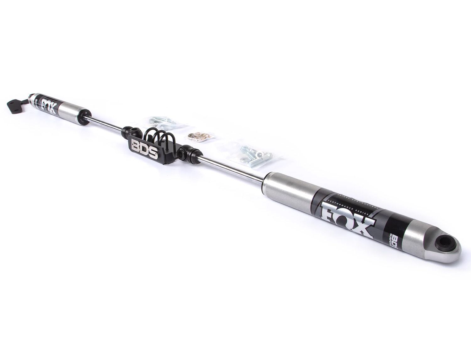 F250/F350 1999-2004 Ford 4WD - Fox Dual Steering Stabilizer by BDS