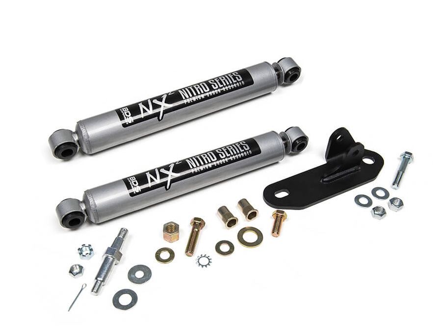 Tahoe 1992-1998 Chevy 4wd - Dual Steering Stabilizer Kit by BDS Suspension