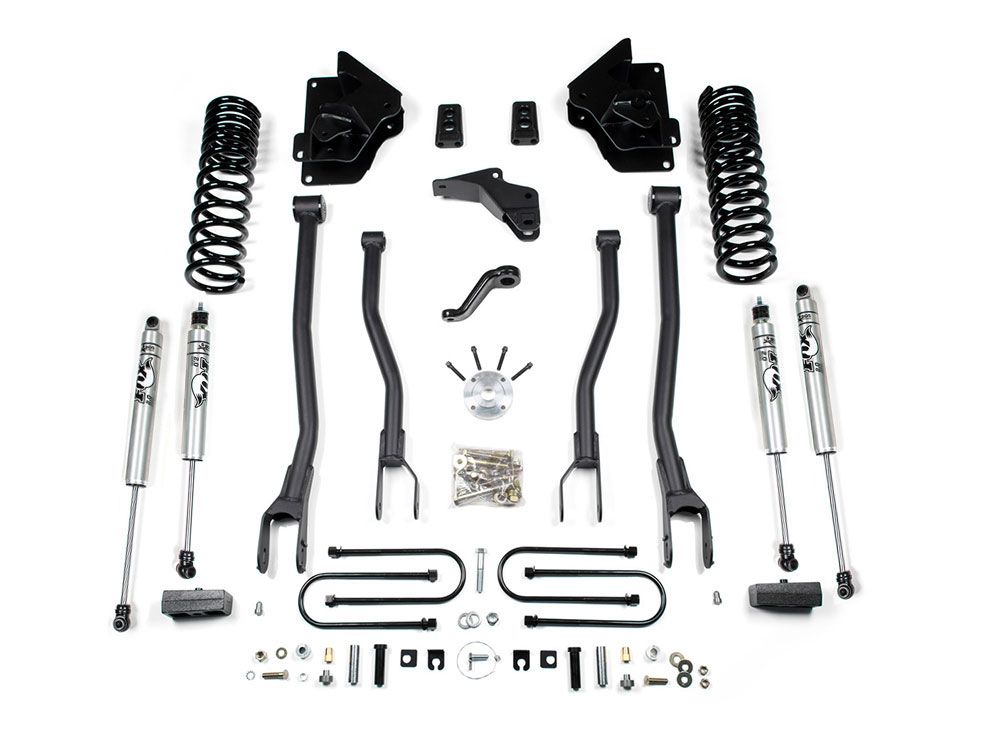 4" 2013-2018 Dodge Ram 3500 4WD (w/gas engine) 4-Link Lift Kit by BDS Suspension