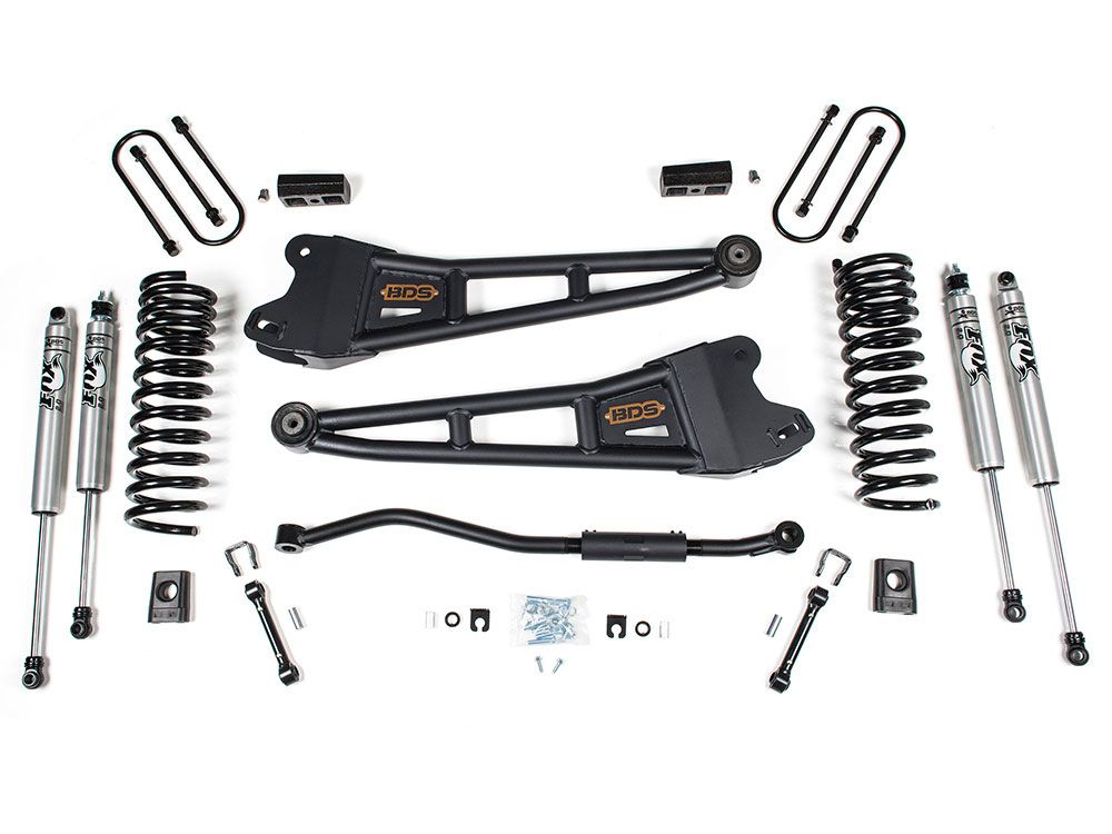 3" 2013-2018 Dodge Ram 3500 4WD (w/diesel engine) Radius Arm Lift Kit by BDS Suspension