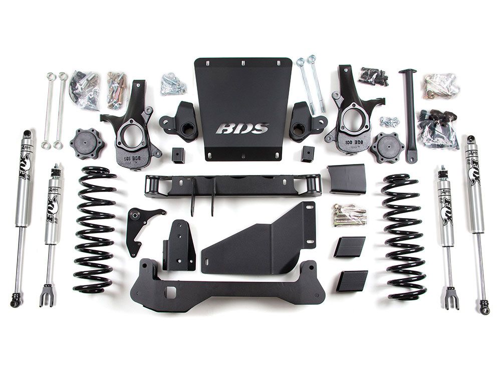 6.5" 2000-2006 Chevy Avalanche 1500 4WD High Clearance Lift Kit by BDS Suspension