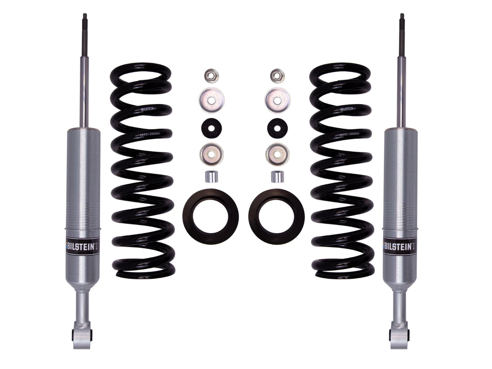 4Runner 2003-2009 Toyota 4wd & 2wd - Bilstein FRONT 6112 Series Coil-Over Kit (Adjustable Height 1.3"-3.6" Front Lift)