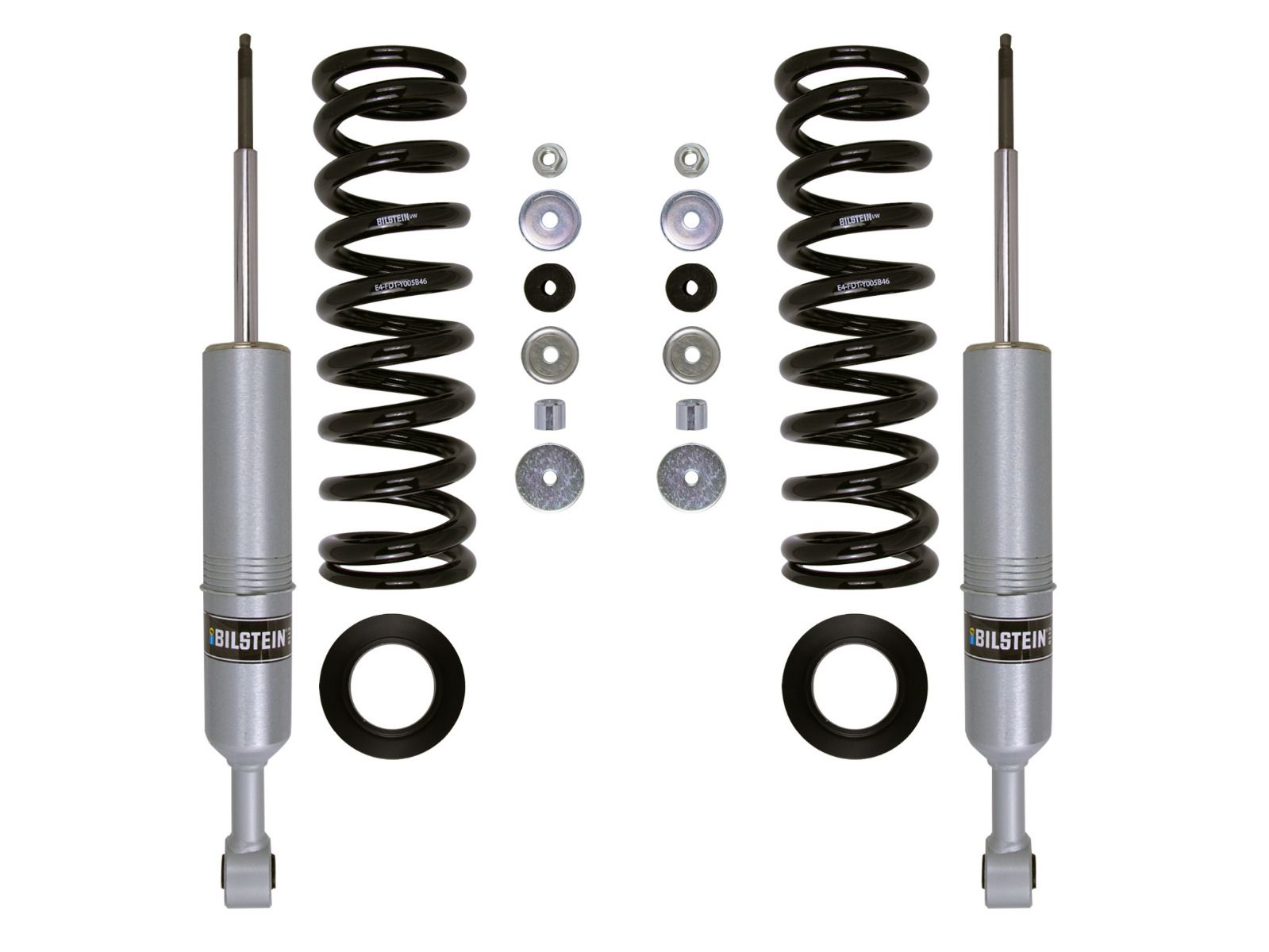 FJ Cruiser 2010-2014 Toyota 4wd - Bilstein Front 6112 Series Coil-Over Kit (Adjustable Height 1.5"-3.2" Front Lift, for additional 150-200 lbs of front weight)