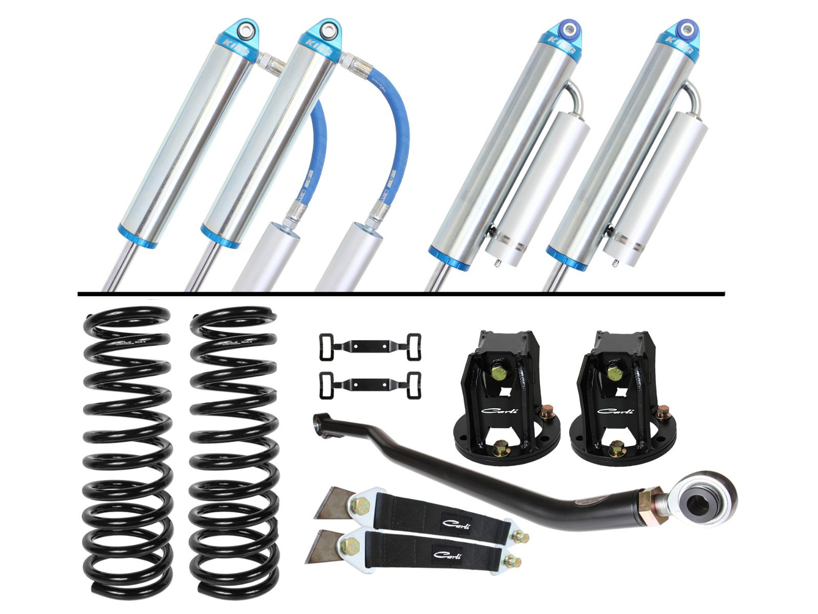 3" 2010-2013 Dodge Ram 2500 4wd (w/Hemi Engine) Dominator Lift System by Carli Suspension