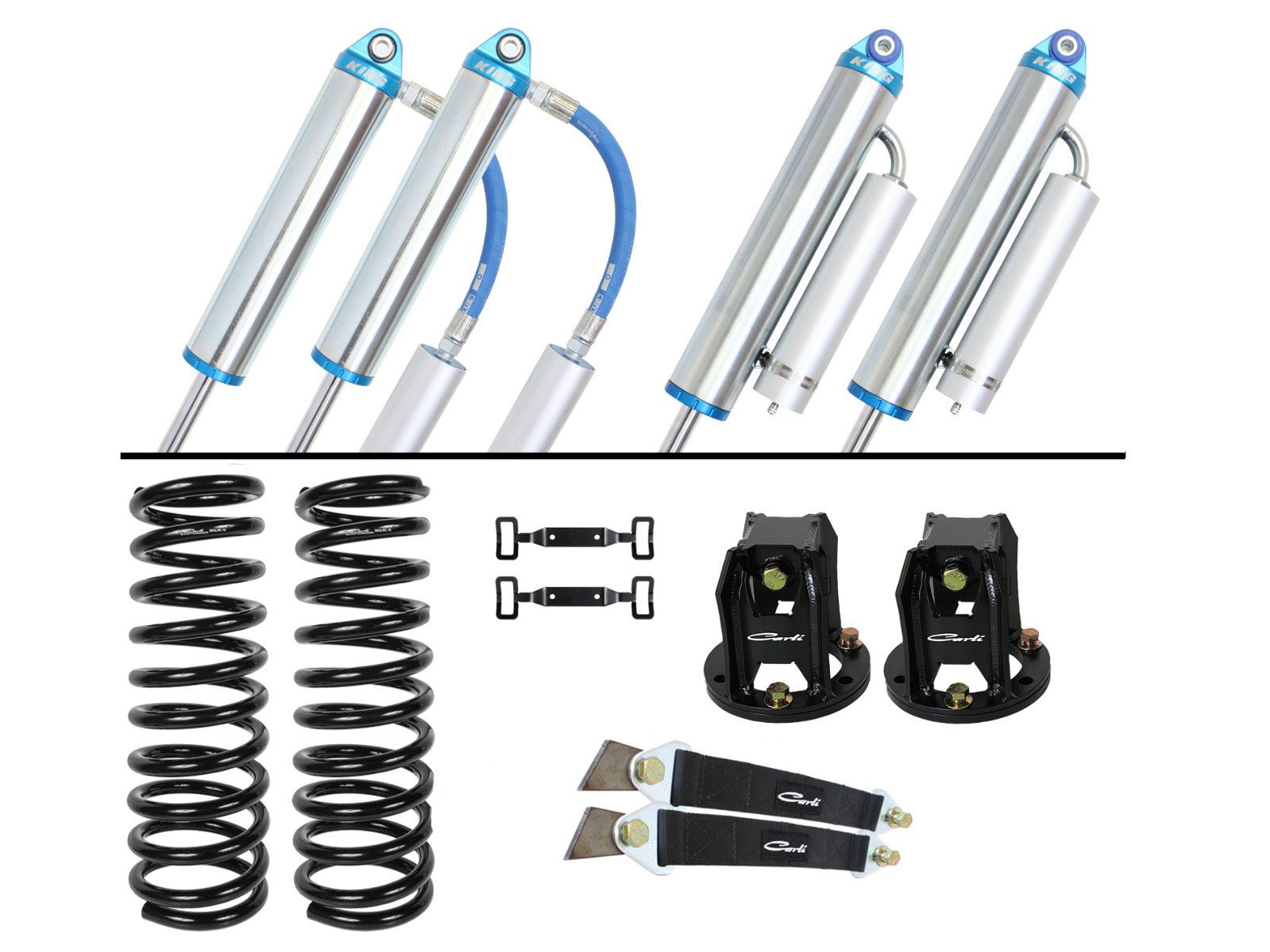 3" 1994-2002 Dodge Ram 2500/3500 4wd (w/Diesel Engine) Dominator Lift System by Carli Suspension